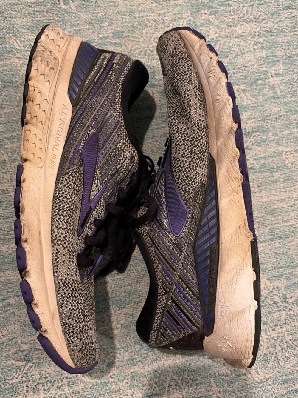 Brooks Women’s Running Shoes — Gray & Purple